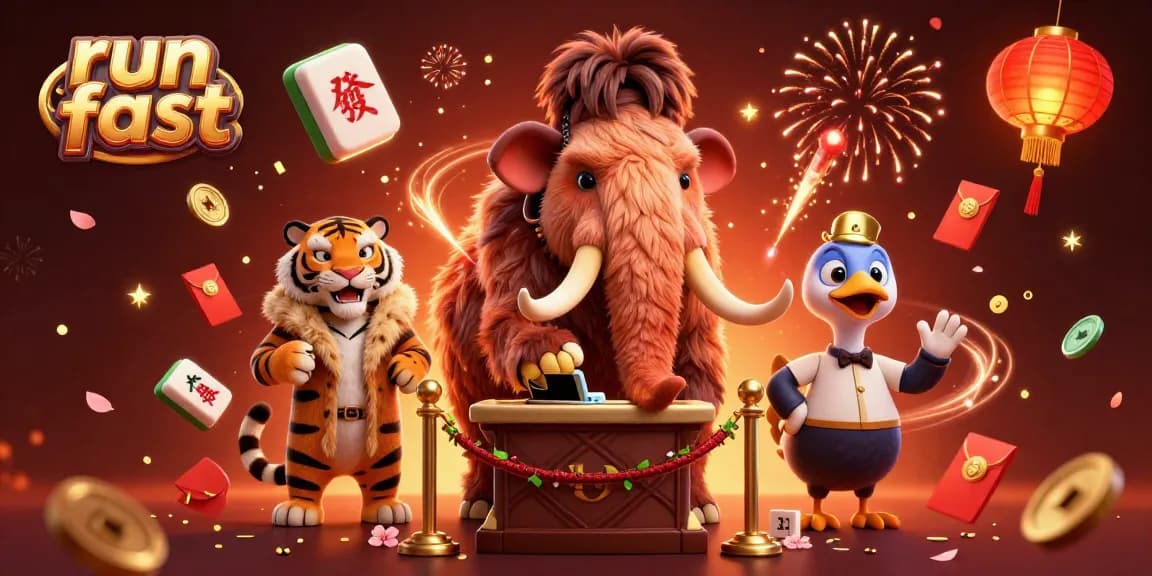 Experience the fast-paced action of run fast, featuring unique cartoon characters in a vibrant casino atmosphere.