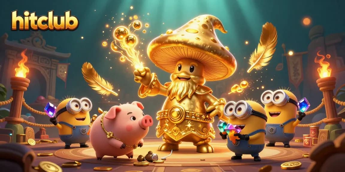 Join the hitclub adventure to win gold with magical characters and epic casino elements!