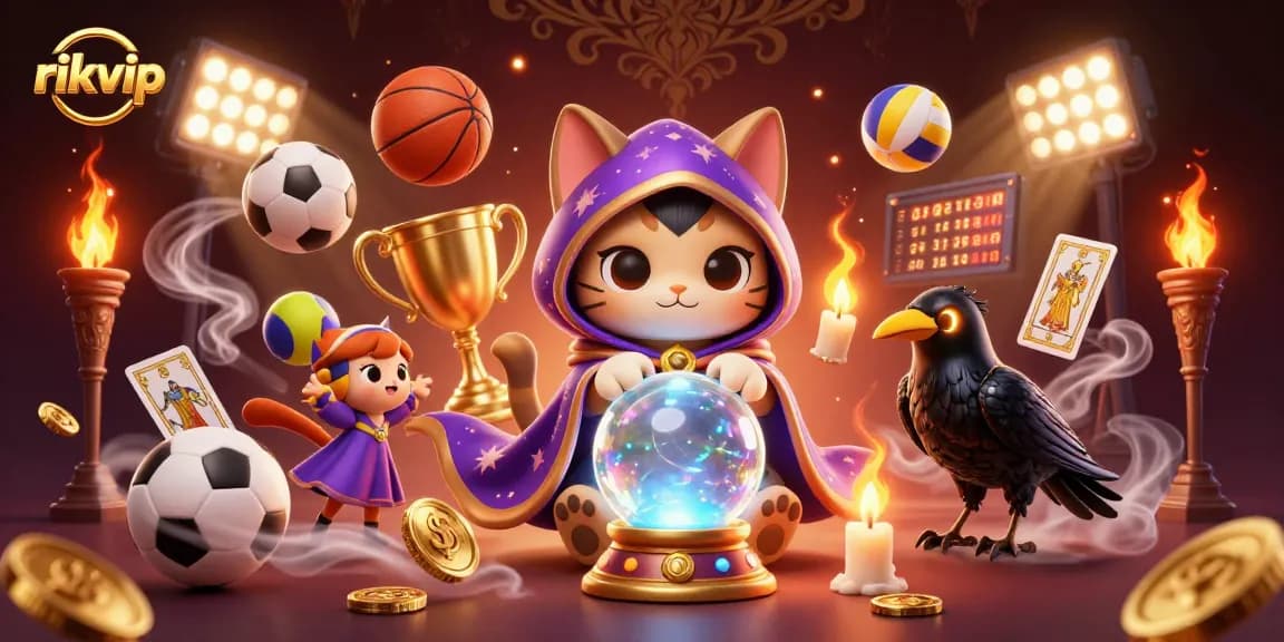 Experience the excitement of rikvip with a vibrant casino scene filled with dynamic game elements.
