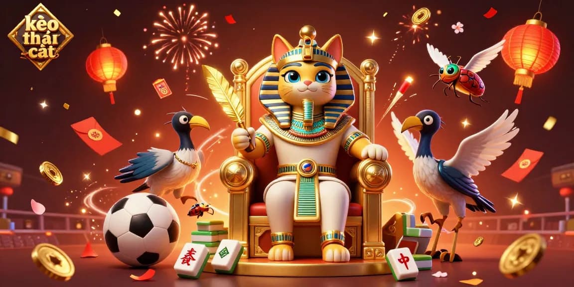 Engage in exciting kèo nhà cái sports betting with vibrant characters and elements in a thrilling setting.