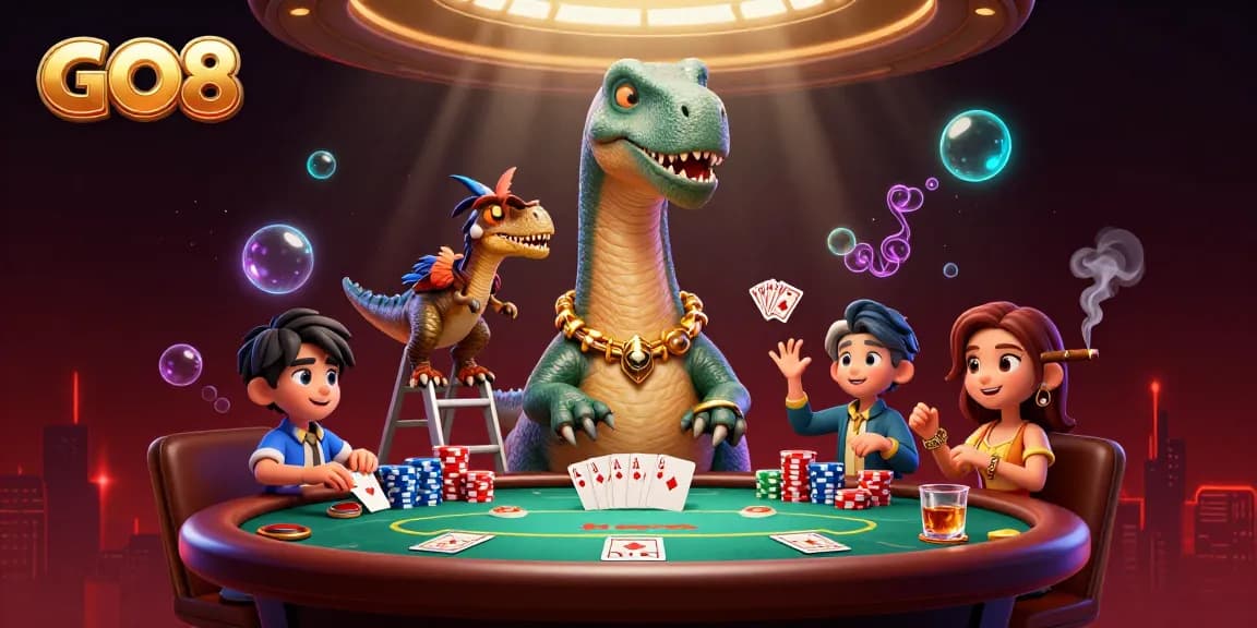 Experience thrilling gameplay at GO8 where iconic characters add excitement to poker nights.