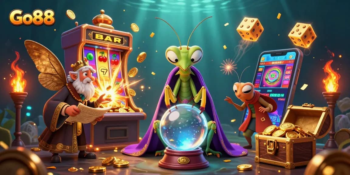 Experience thrilling gameplay with Go88's dynamic slot machines and captivating characters.