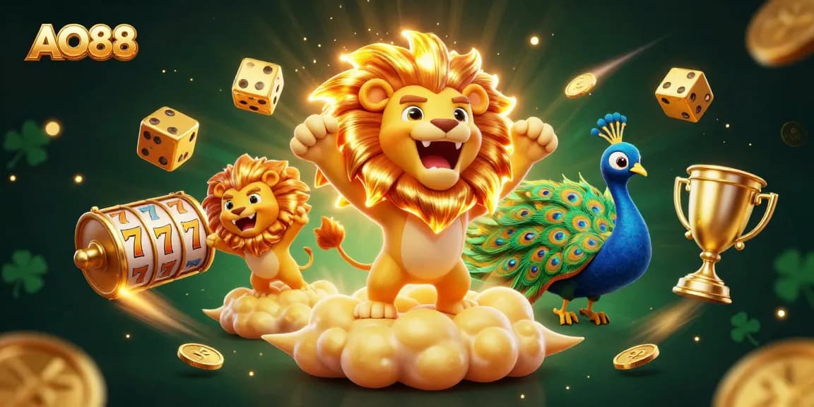 Experience thrilling wins at AO88 with our vibrant casino scene featuring dynamic jackpots and exciting gameplay.