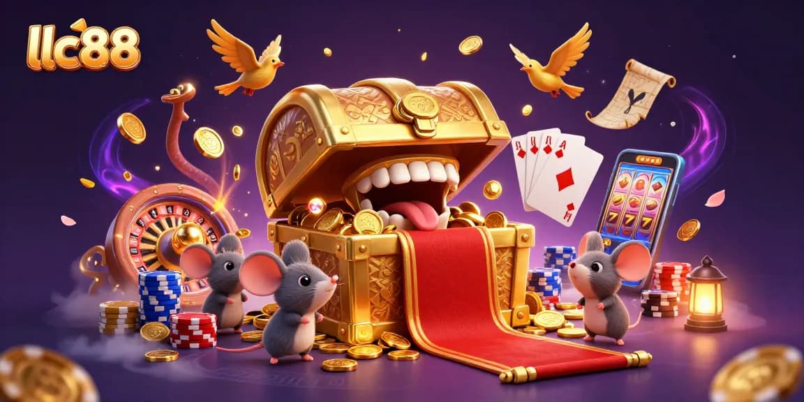 Experience thrilling action with lclc88 in a vibrant 3D casino adventure full of riches.