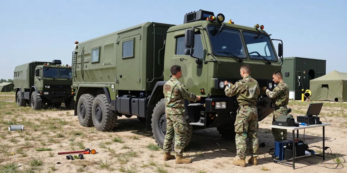88M motor transport operator supervising vehicle operations at Army base