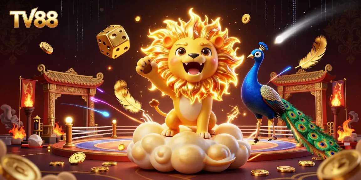 Experience thrilling gaming adventures at TV88 with vibrant, engaging casino visuals.