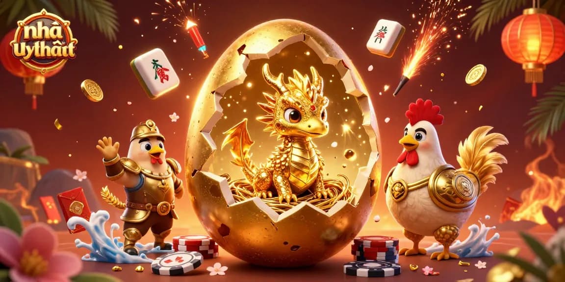Engage with trusted and responsible gambling at nhà cái uy tín featuring golden dragon and dynamic casino elements