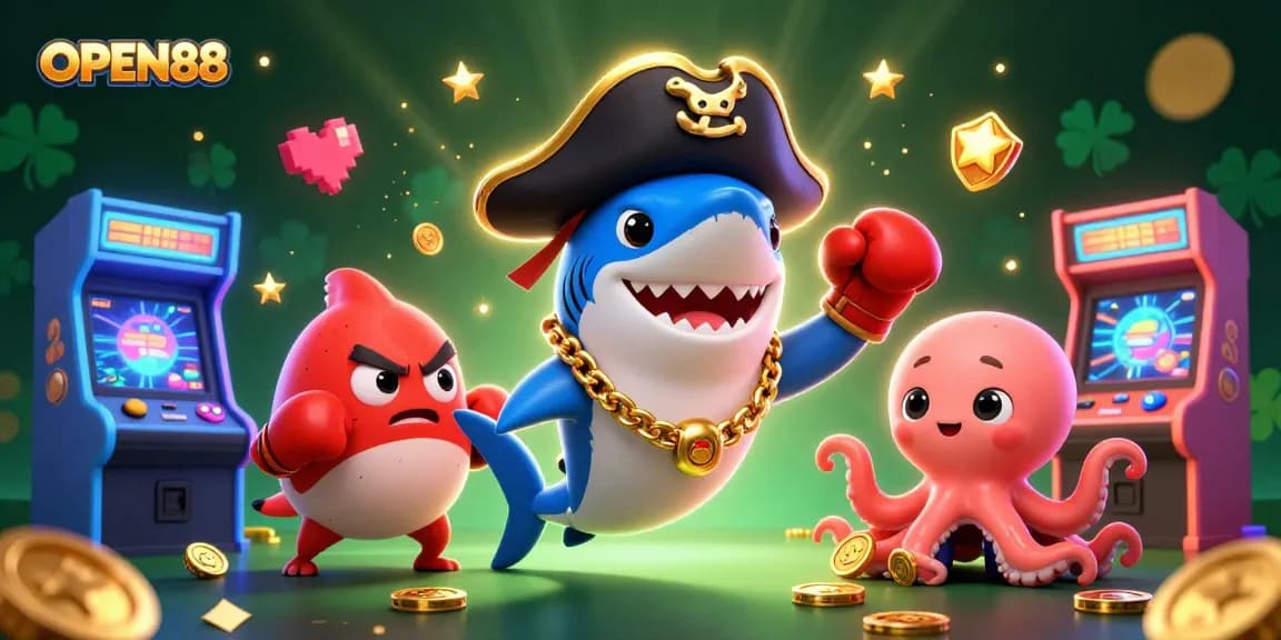 Enhance your gaming experience at OPEN88 with exciting characters and vibrant casino games.