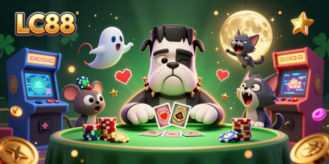 Engage with LC88's vibrant gaming atmosphere, featuring thrilling card play and captivating characters.