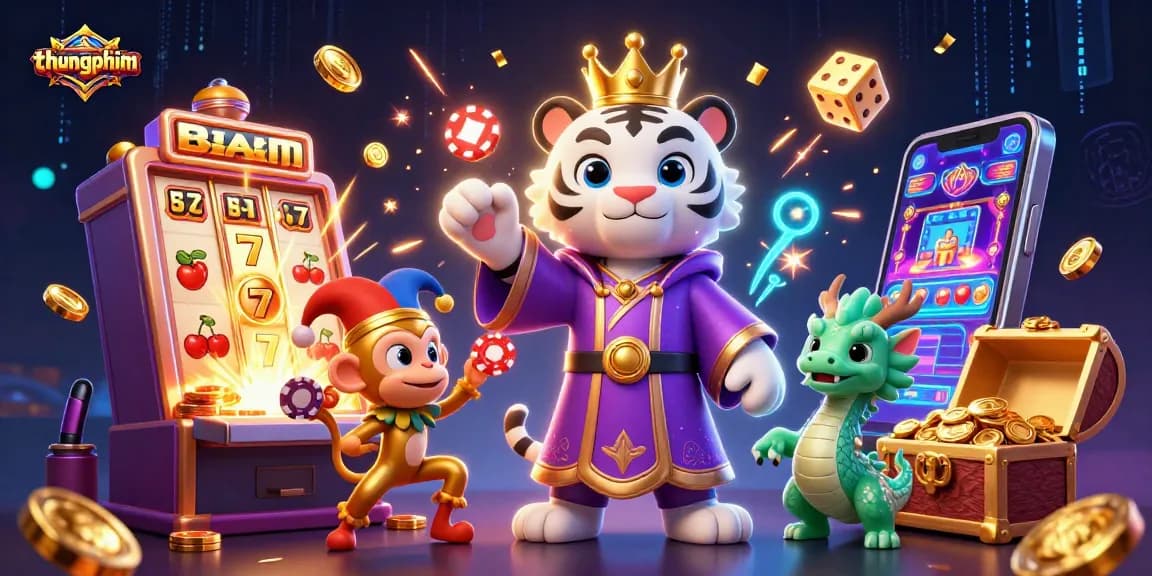 Experience the thrill of thungphim at an exciting casino scene filled with vibrant characters and games.