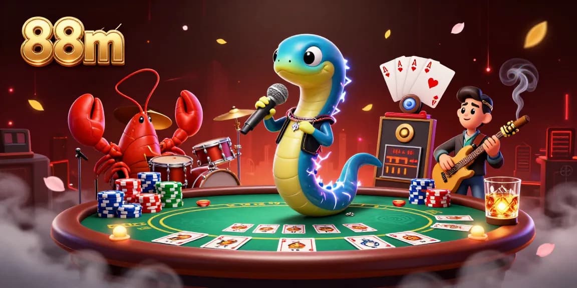Experience dynamic gameplay with 88m in an underwater casino featuring vibrant characters and rich elements.