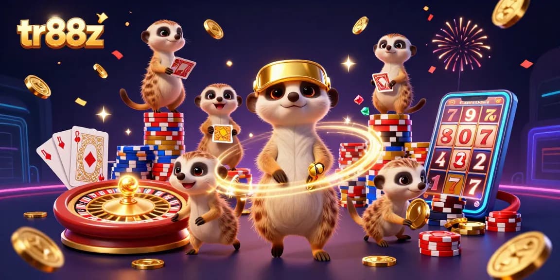 Experience thrilling action at tr88z casino with meerkats running games and jackpots.