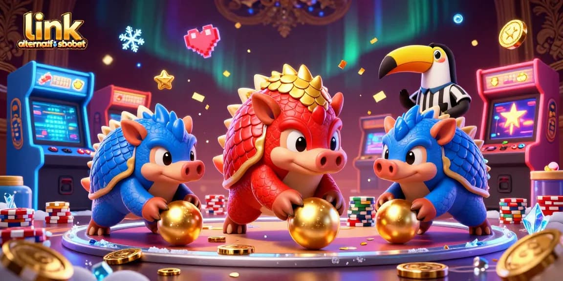 Menangkan taruhan di link alternatif sbobet dengan aksi pangolins berwarna-warni di kasino virtual.