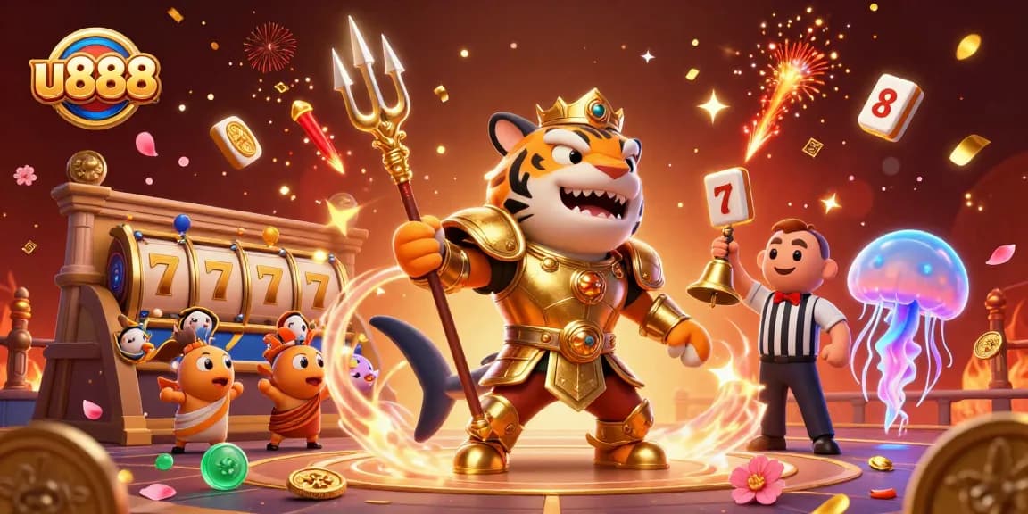Engage in thrilling gameplay at u888, featuring exciting slots and vibrant gaming elements.