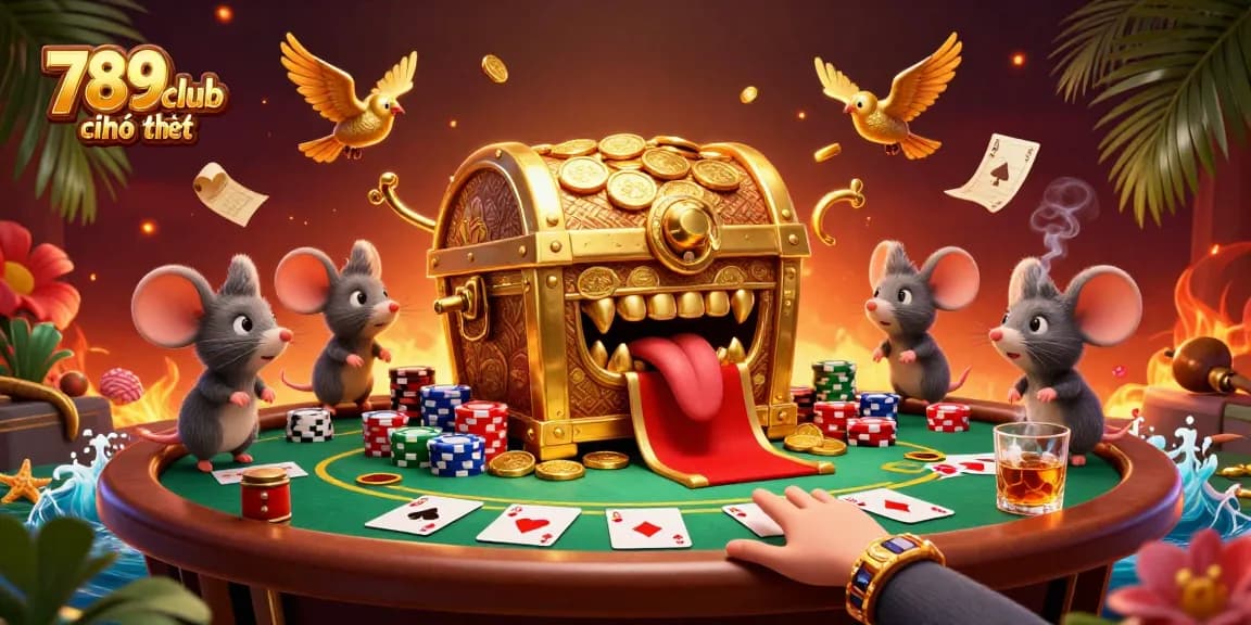 Engage with vibrant gaming action at 789club chính thức, featuring thrilling poker scenes and adventurous characters.