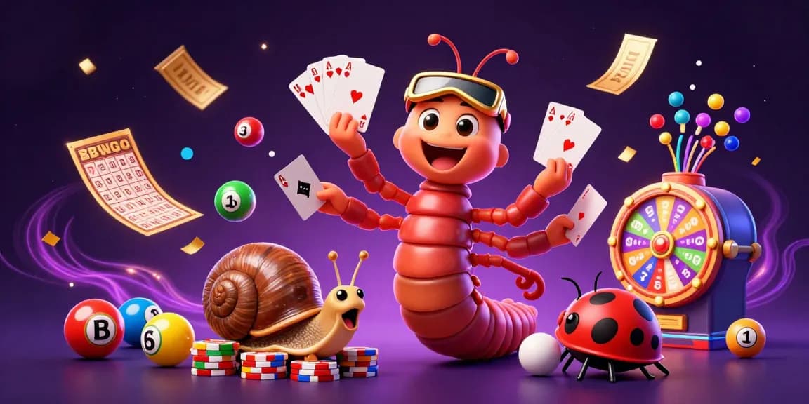 MM88 engaging characters deal cards, with vibrant lottery elements and money effects creating an exciting atmosphere.