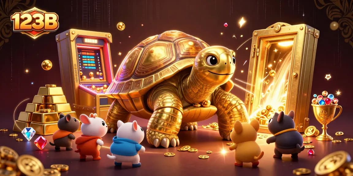 Experience thrilling wins at 123B, where the colossal tortoise pinball machine reigns supreme!