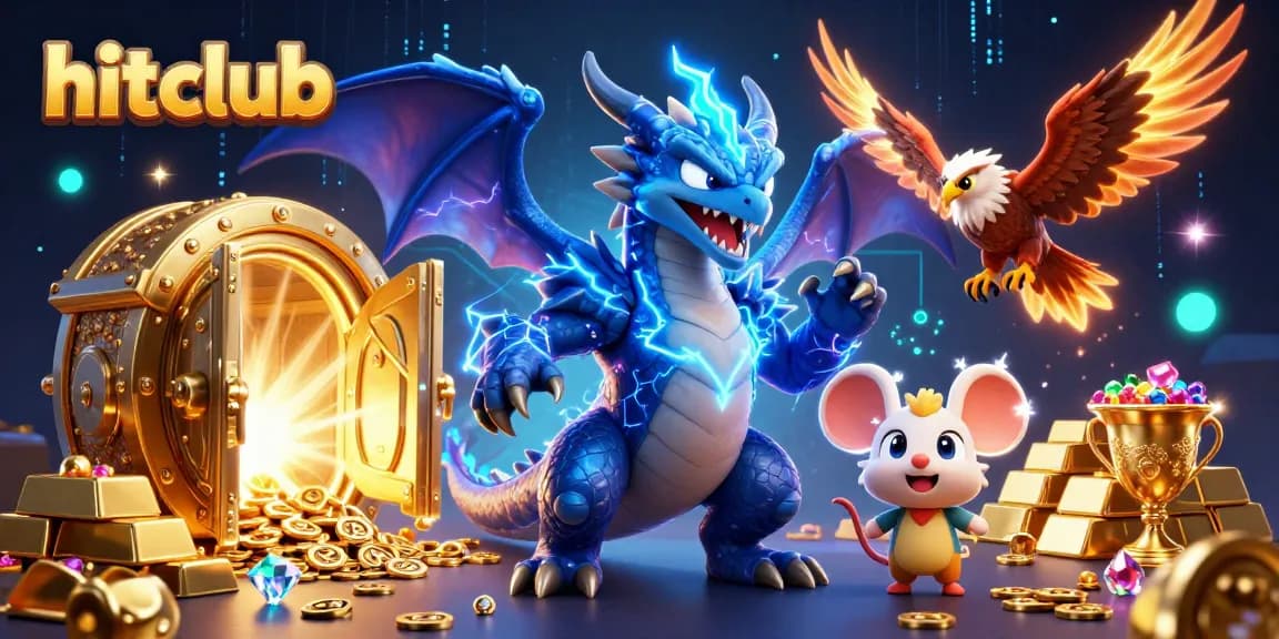 Experience thrilling wins at HitClub with electrifying game elements and powerful characters.