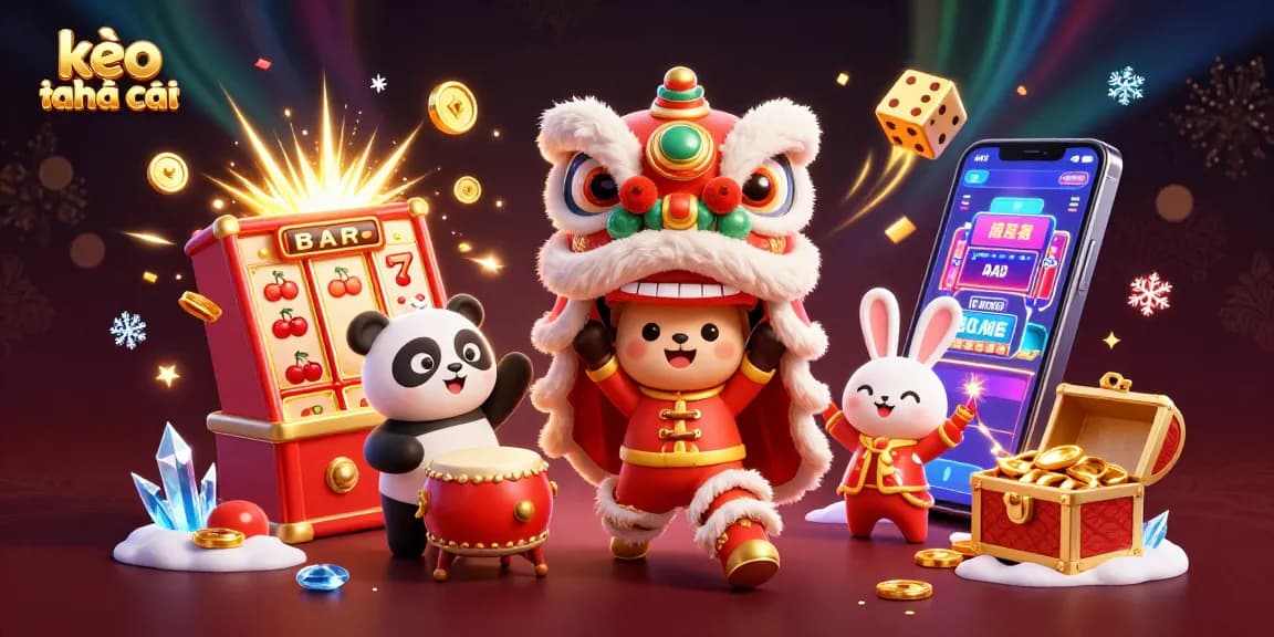 Experience thrilling kèo nhà cái action with a vibrant 3D casino scene featuring dynamic game elements.