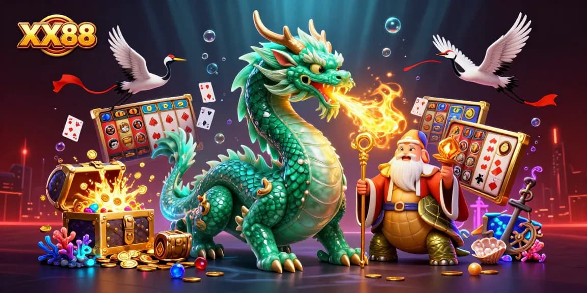 Engage with the vibrant world of XX88, where luck meets strategy in a dynamic casino atmosphere.
