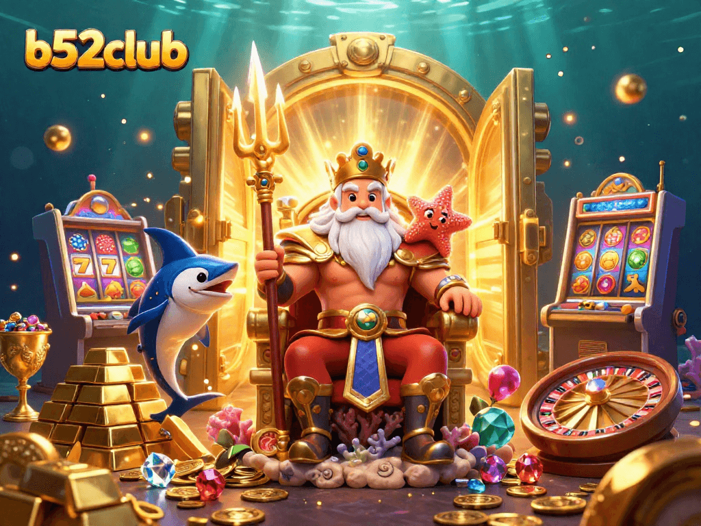 Experience the thrill of b52club with Neptune, treasure, and dynamic game elements.