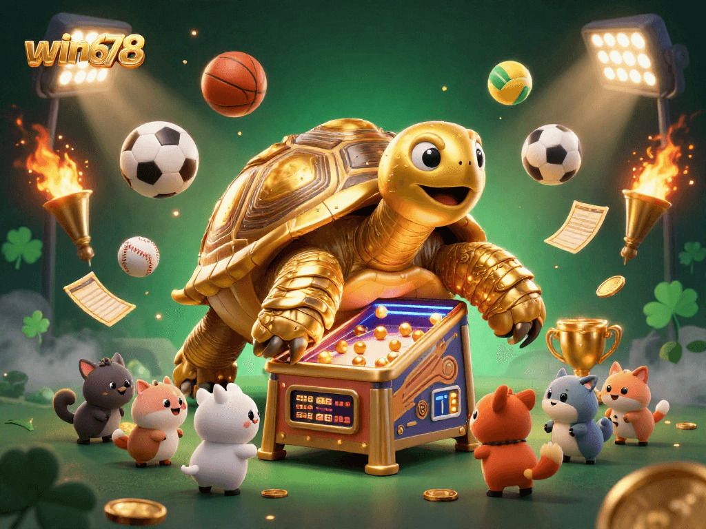 Experience thrilling wins with the golden tortoise pinball machine at win678, captivating gamers everywhere.