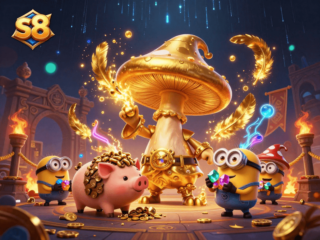 Embark on golden adventures in s8 casino's vibrant gaming world filled with treasures and magic.