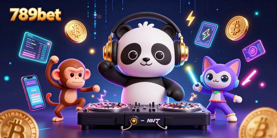 Engage in thrilling games at 789bet with vibrant characters and casino elements.