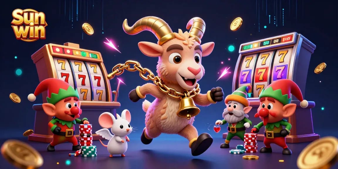 Engage with the thrilling Sun win casino experience featuring a chaotic holiday scene.