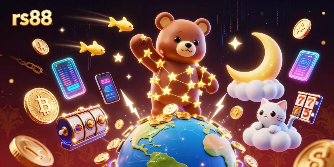 Experience thrilling gameplay at rs88 with dazzling slot elements and starry characters.