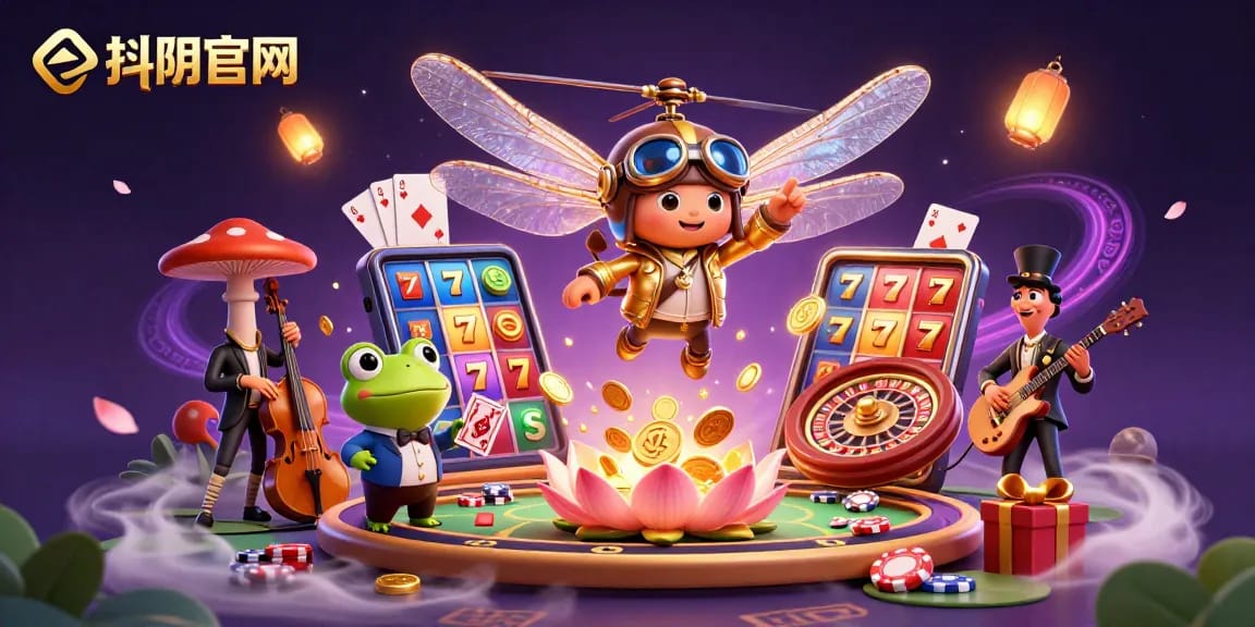 Experience excitement at 抖阴官网 with dynamic gaming elements in an engaging casino scene.