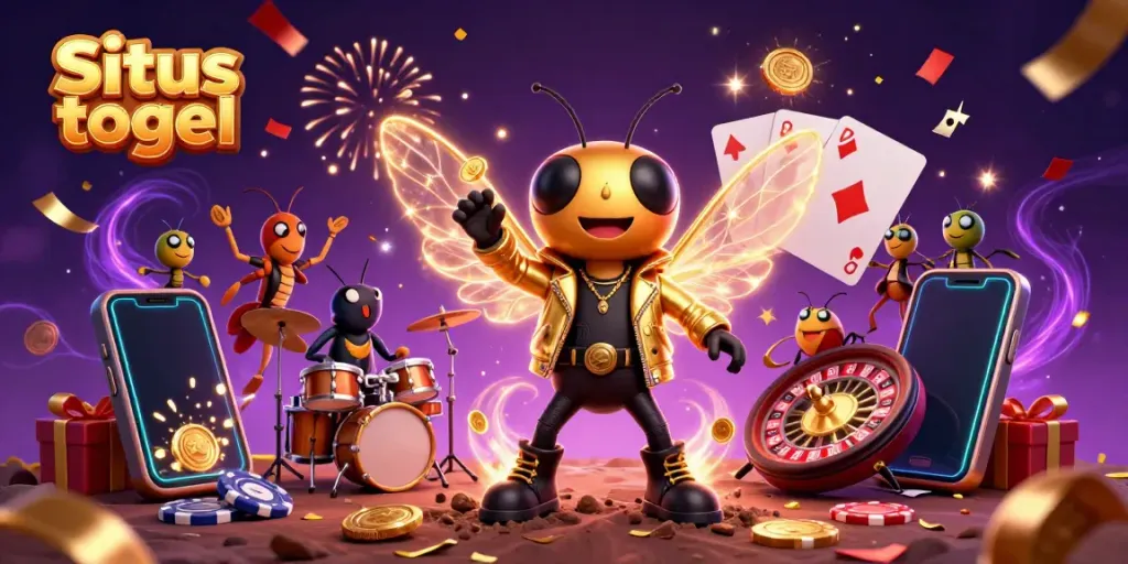 Experience the excitement of Situs togel with vibrant characters and immersive gaming elements.