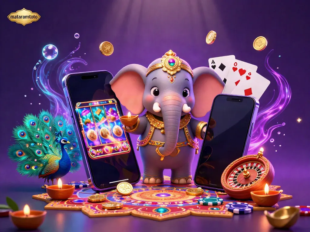 Experience high-stakes gaming at mataramtoto with dynamic slot games and vibrant casino elements.