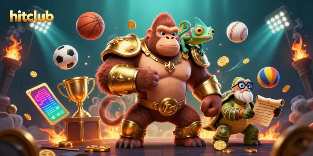 Experience the thrill of gaming at hitclub with dynamic sports elements and powerful characters.