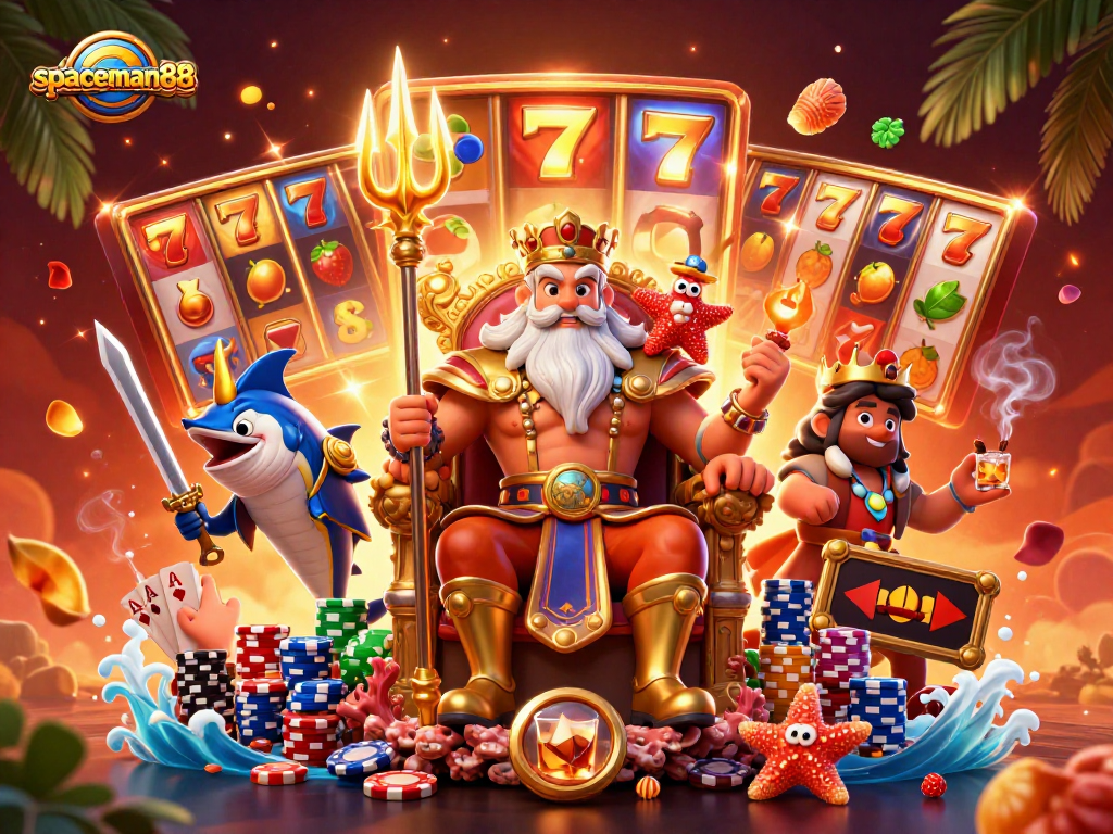 Experience the thrill at spaceman88 with spinning slots and vibrant jackpot displays.