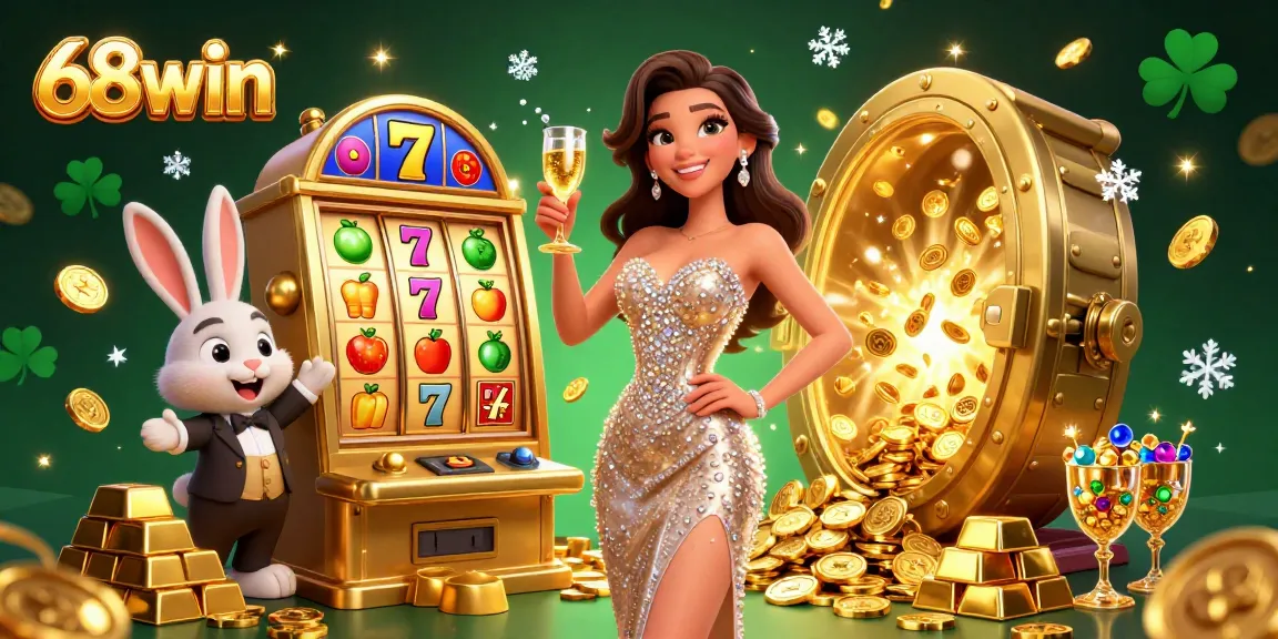 Win big at 68win with enchanting visuals of slot machines and stunning jackpots.