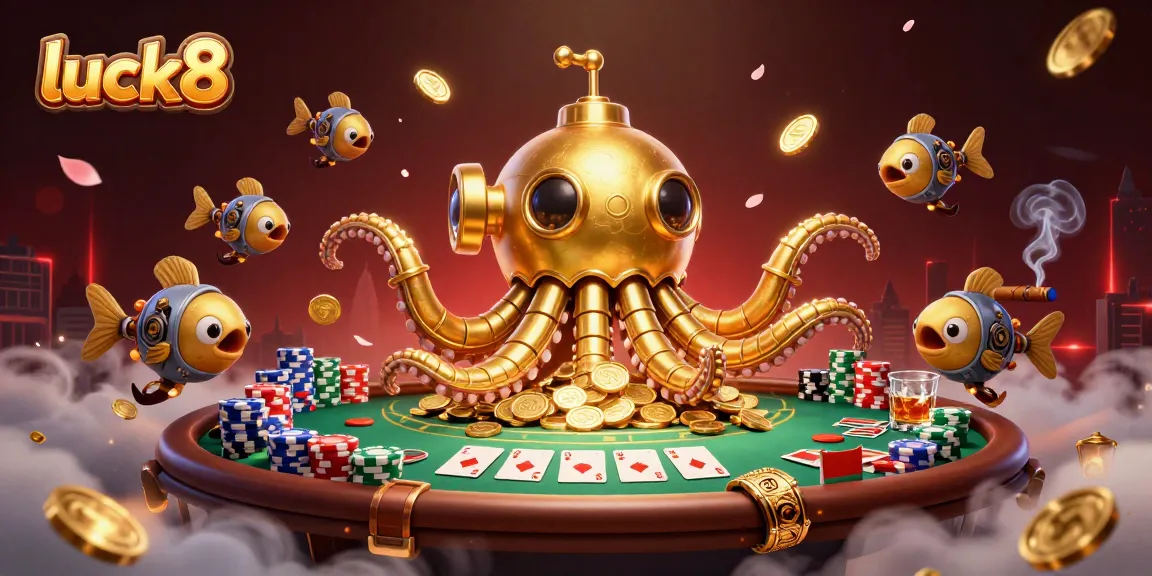 Experience luck8's thrilling action in a vibrant casino scene filled with excitement and winning moments.