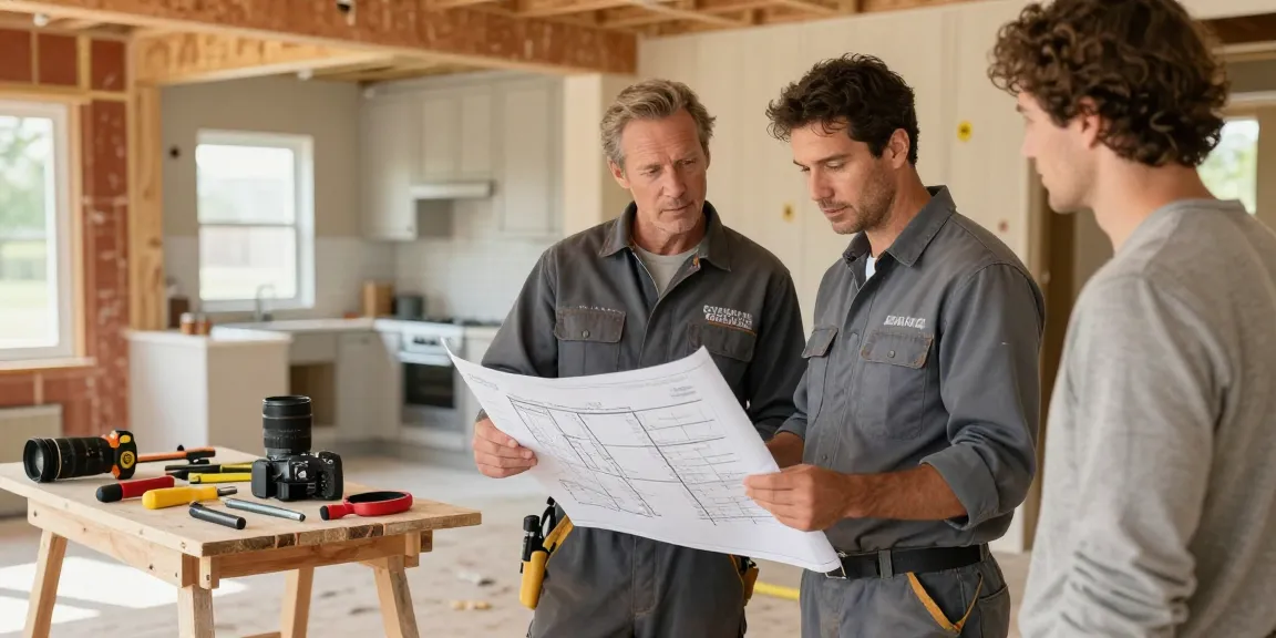 Trusted local services at linkvip66 with a professional contractor at work in a residential renovation setting.