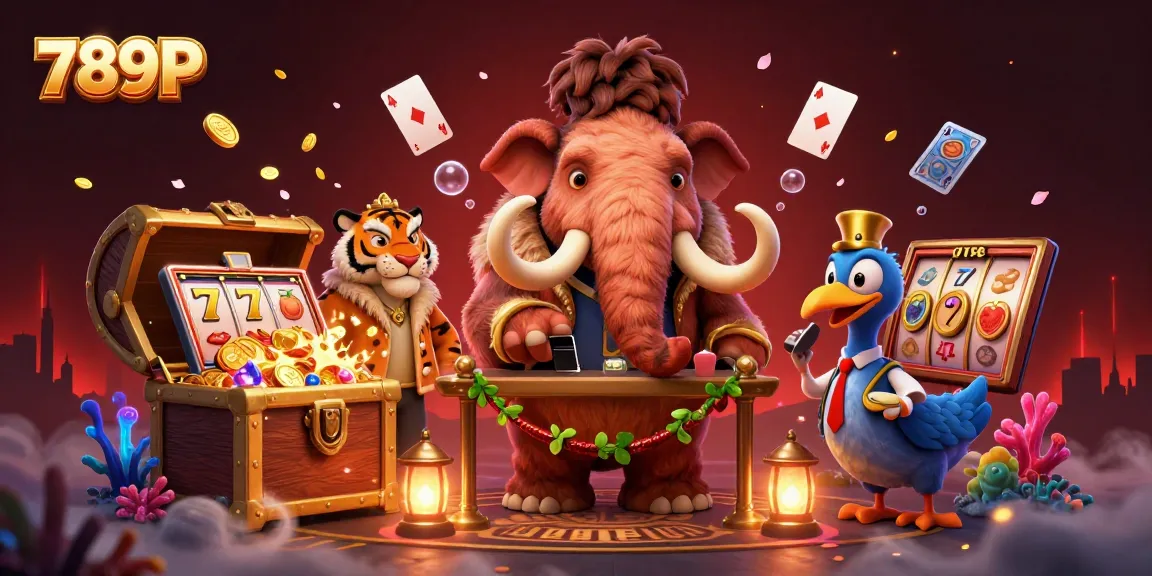 Experience the thrill of winning with 789P, featuring vibrant casino characters and dynamic gaming elements.