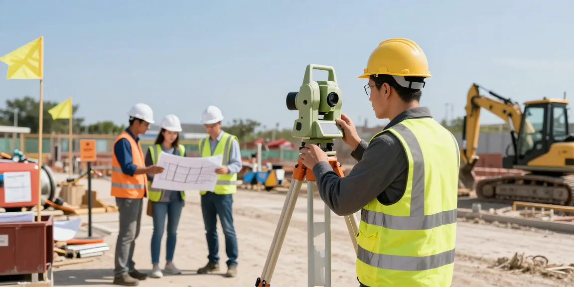 Measured Building Surveys london & Surrey & Sussex conducted by professionals on an active construction site.