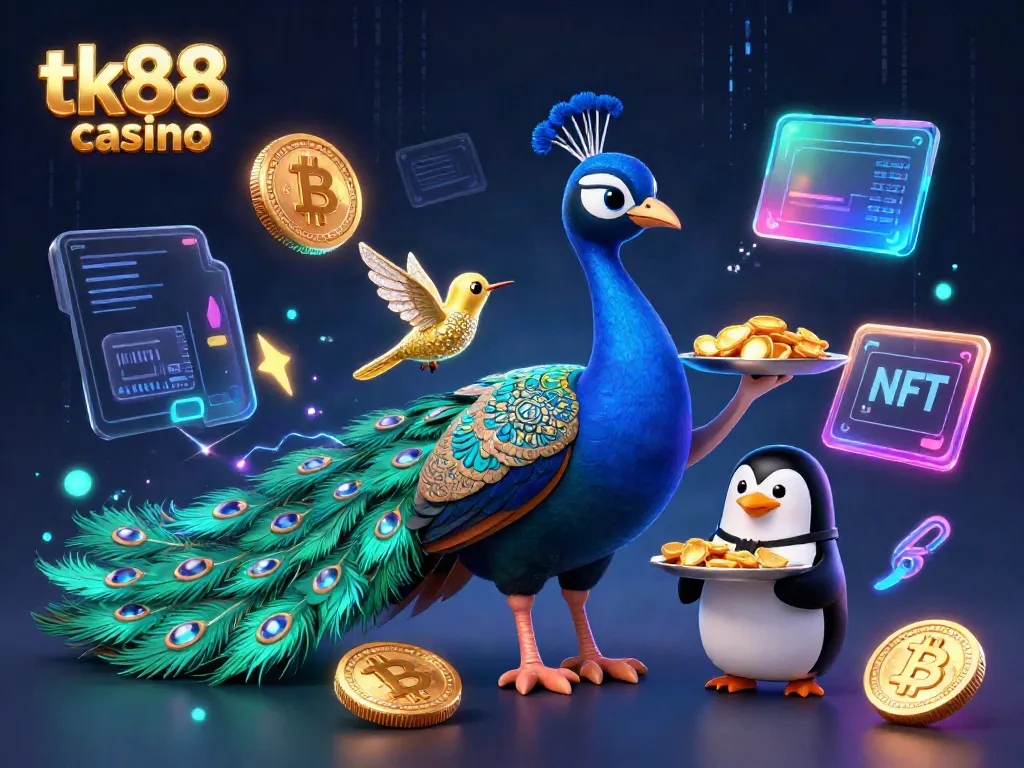 Engage in the tk88 casino experience with dynamic 3D characters and vibrant gaming elements.