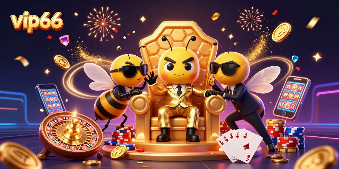 Experience thrilling gameplay at vip66 with vibrant casino elements and captivating characters!
