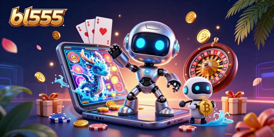 Engage in exciting gameplay at bl555 with vibrant slot games, dynamic characters, and casino elements.
