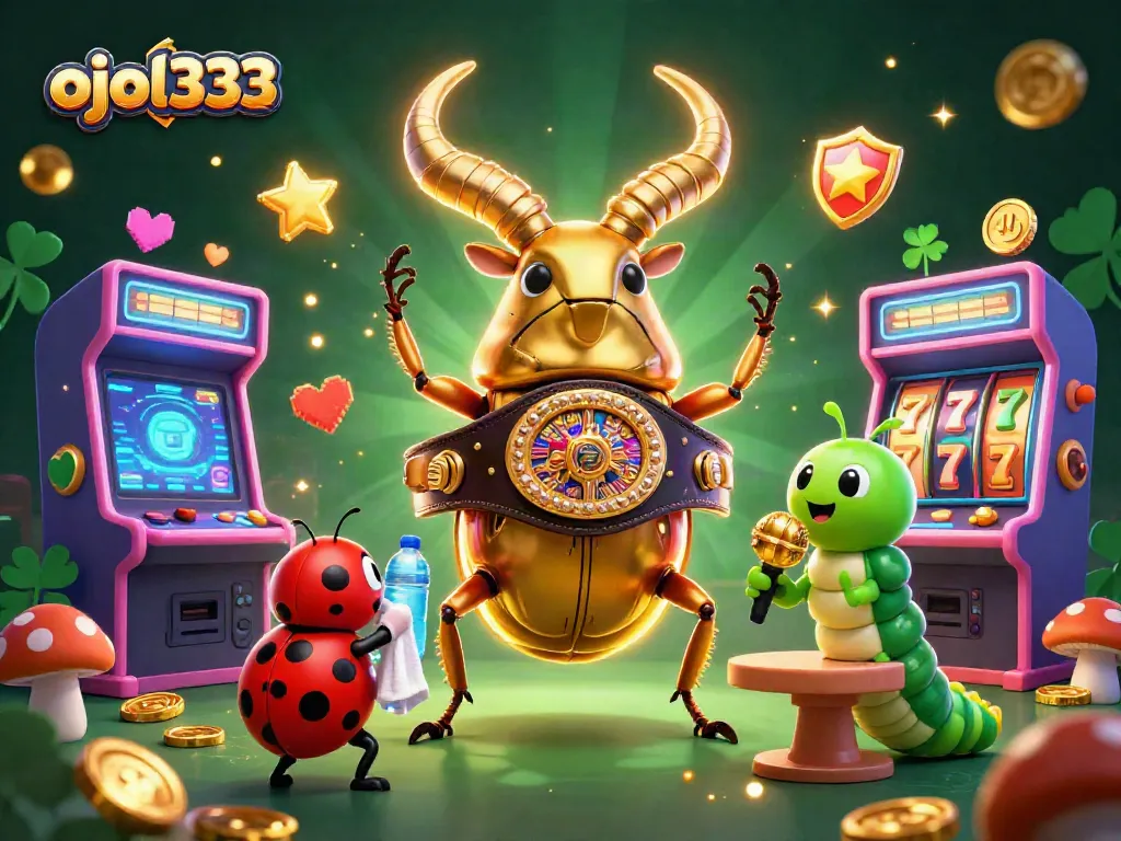 Engage players with stunning visuals of ojol333 gameplay featuring dynamic characters and colorful slot machines.