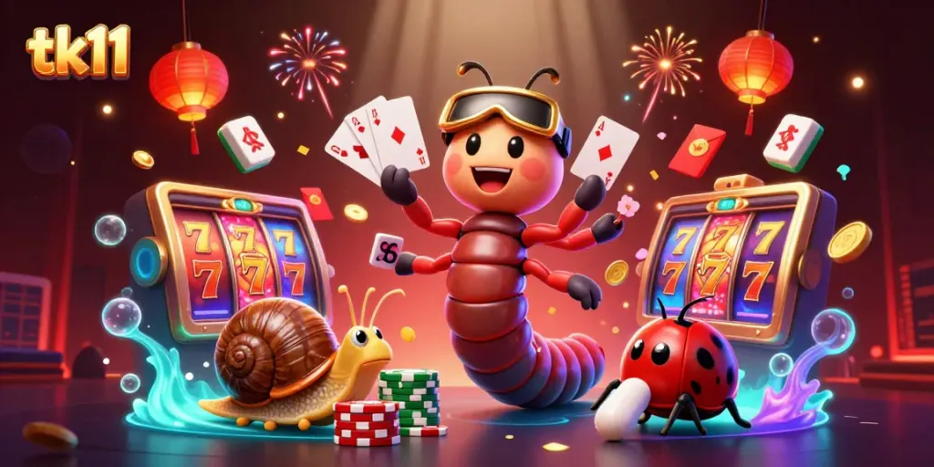 Engage in exciting gameplay with the vibrant characters and dynamic elements of tk11 casino.