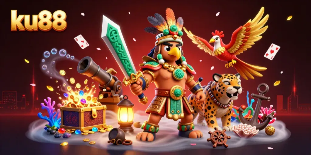 ku88 provides thrilling online gaming experiences with vibrant visuals and engaging characters.