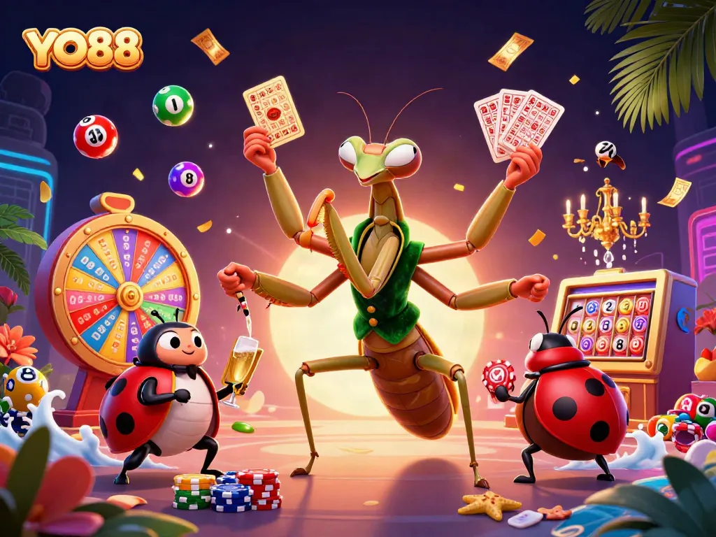 Spin the reels and win at YO88 with vibrant games and energetic casino action!