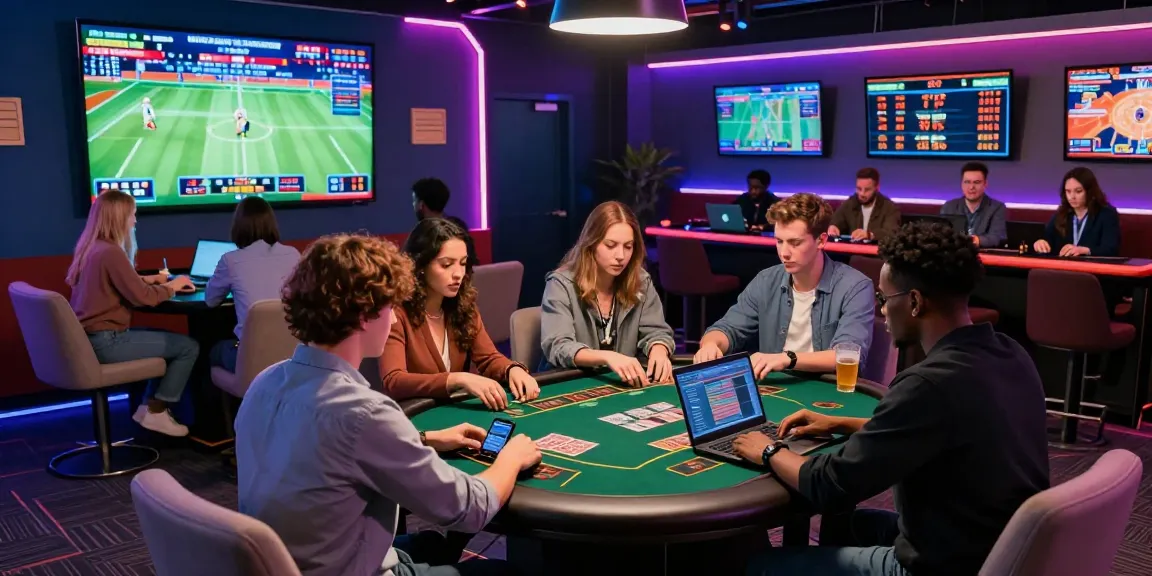 BL555 gaming participants enjoying diverse betting options in a vibrant online gambling environment.