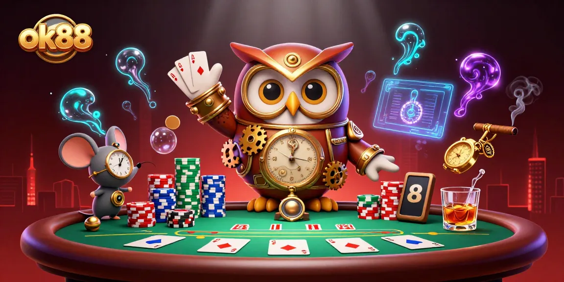 Engage with the vibrant ok88 casino experience featuring an imaginative time-travel scene.