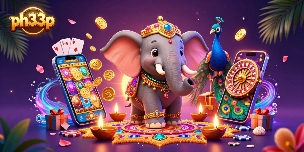 Engage with ph33p and enjoy colorful slots and casino games in a vibrant scene.